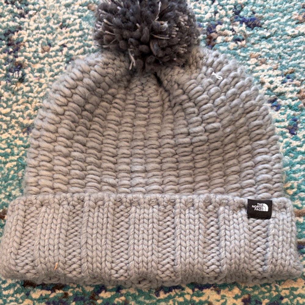 The North Face Woman’s  Gray Knit Beanie